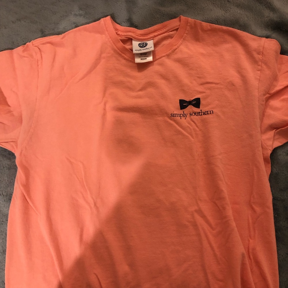 pink/palecoral Short sleeve Unworn simply southern